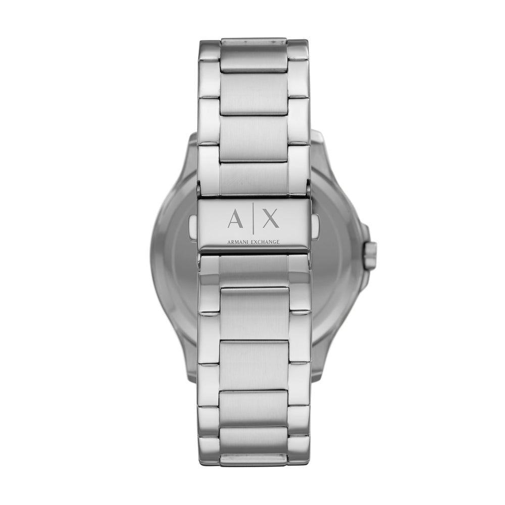 Three-Hand Date Stainless Steel Watch