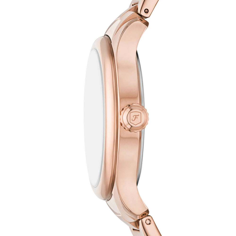 Gilmore Three-Hand Date Rose Gold-Tone