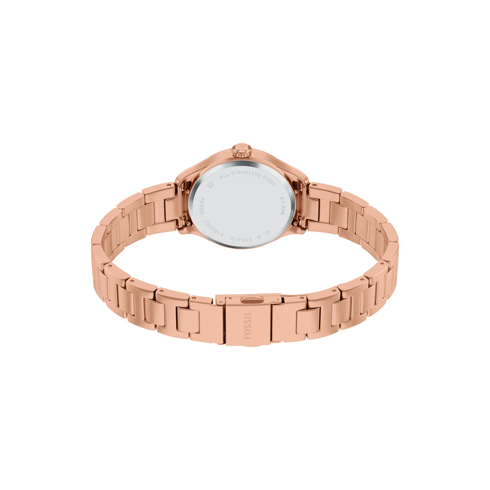 Gilmore Three-Hand Rose Gold-Tone