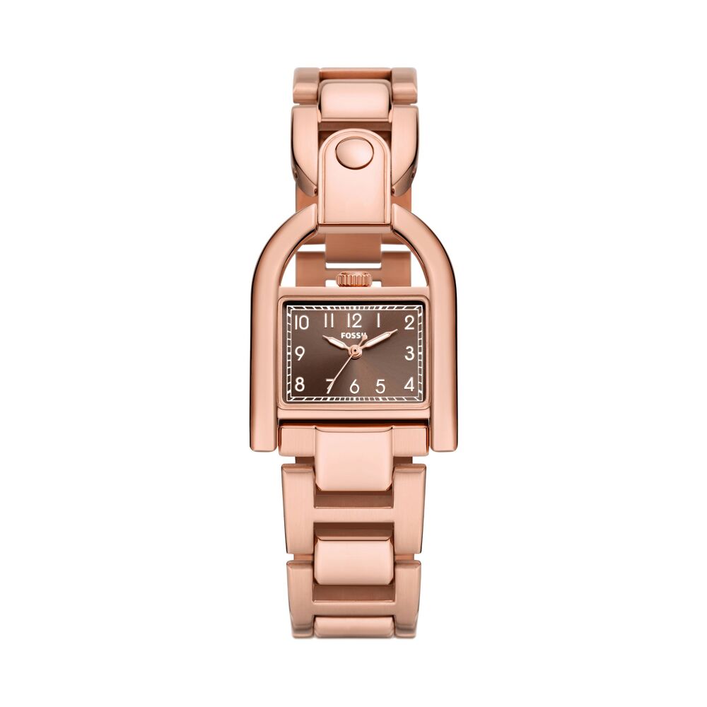 Harwell Three-Hand Rose Gold-Tone