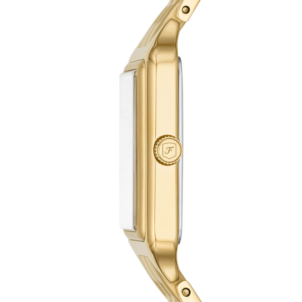 Raquel Three-Hand Date Gold-Tone
