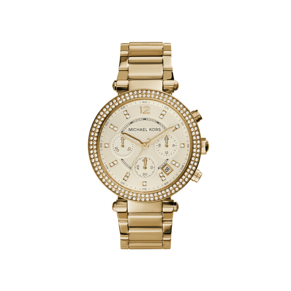 Parker Chronograph Gold-Tone Stainless Steel Watch