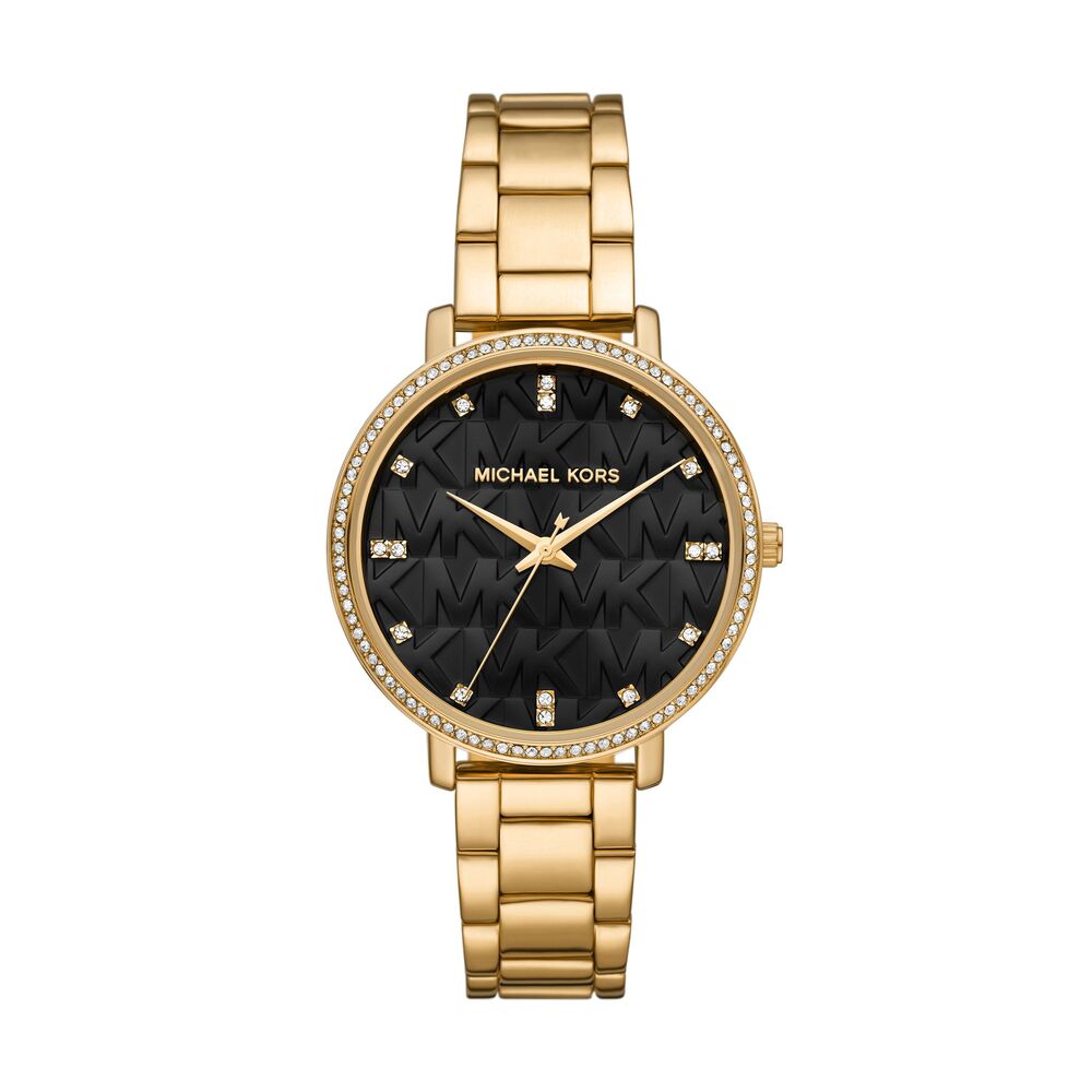 Pyper Three-Hand Gold-Tone Alloy Watch