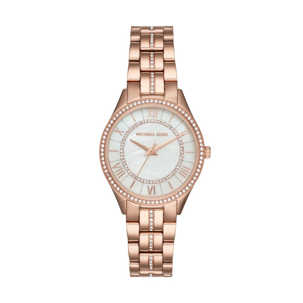 Women's Lauryn Three-Hand Rose Gold-Tone Stainless Steel Watch