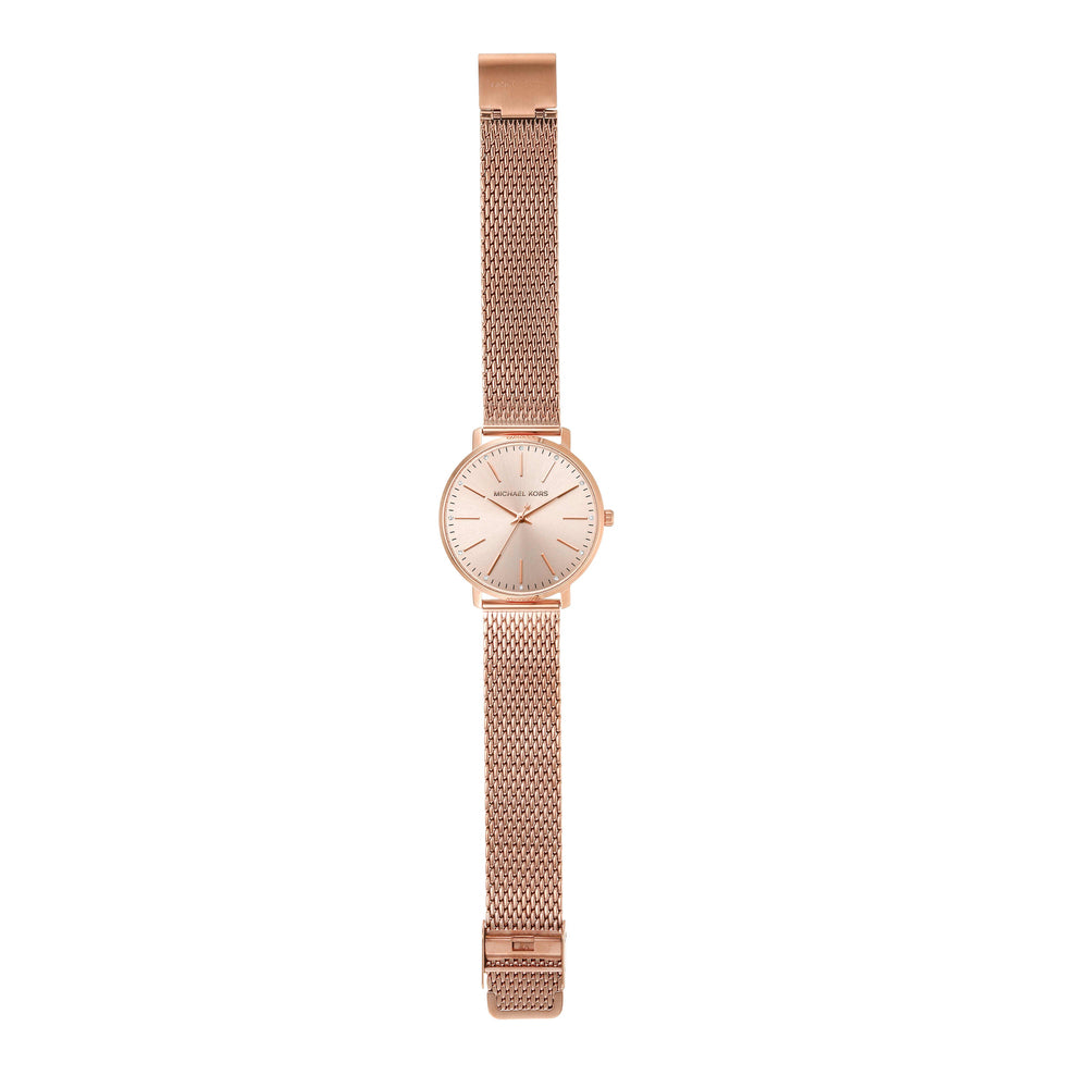 Women's Pyper Three-Hand Rose Gold-Tone Stainless Steel Watch