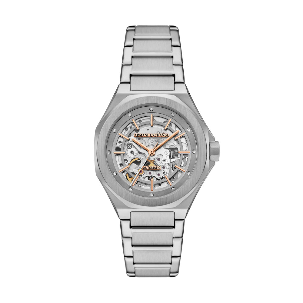 Automatic Stainless Steel Watch