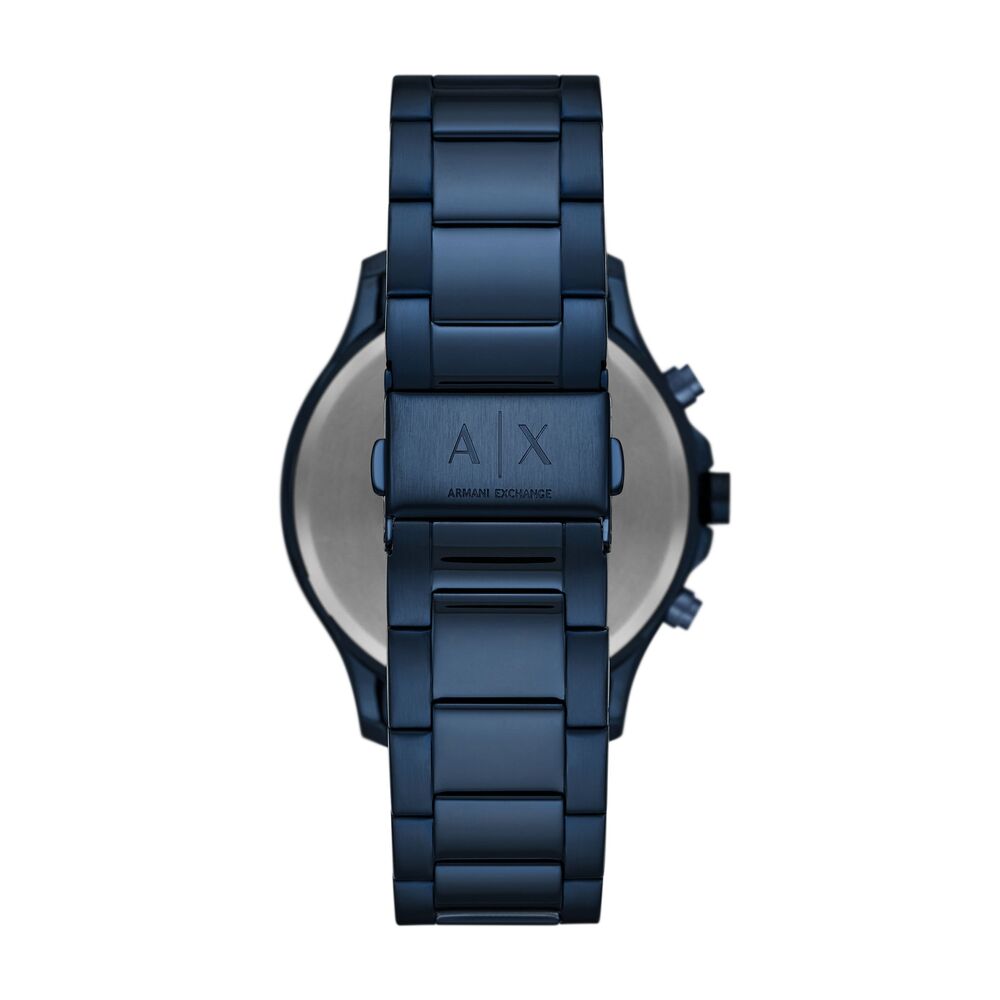 Chronograph Blue Stainless Steel Watch