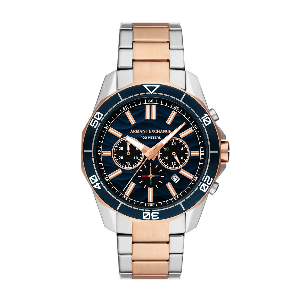 Chronograph Two-Tone Stainless Steel Watch