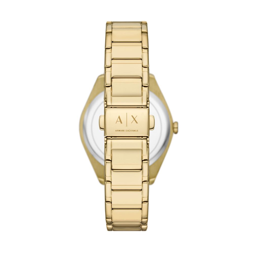 Multifunction Gold-Tone Stainless Steel Watch
