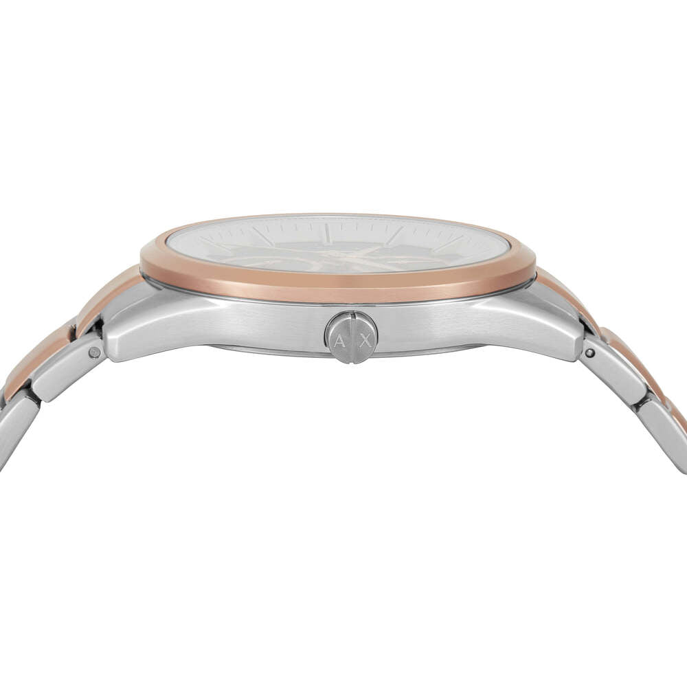 Multifunction Two-Tone Stainless Steel Watch