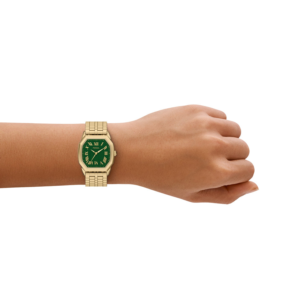 Harlow Three-Hand Gold-Tone