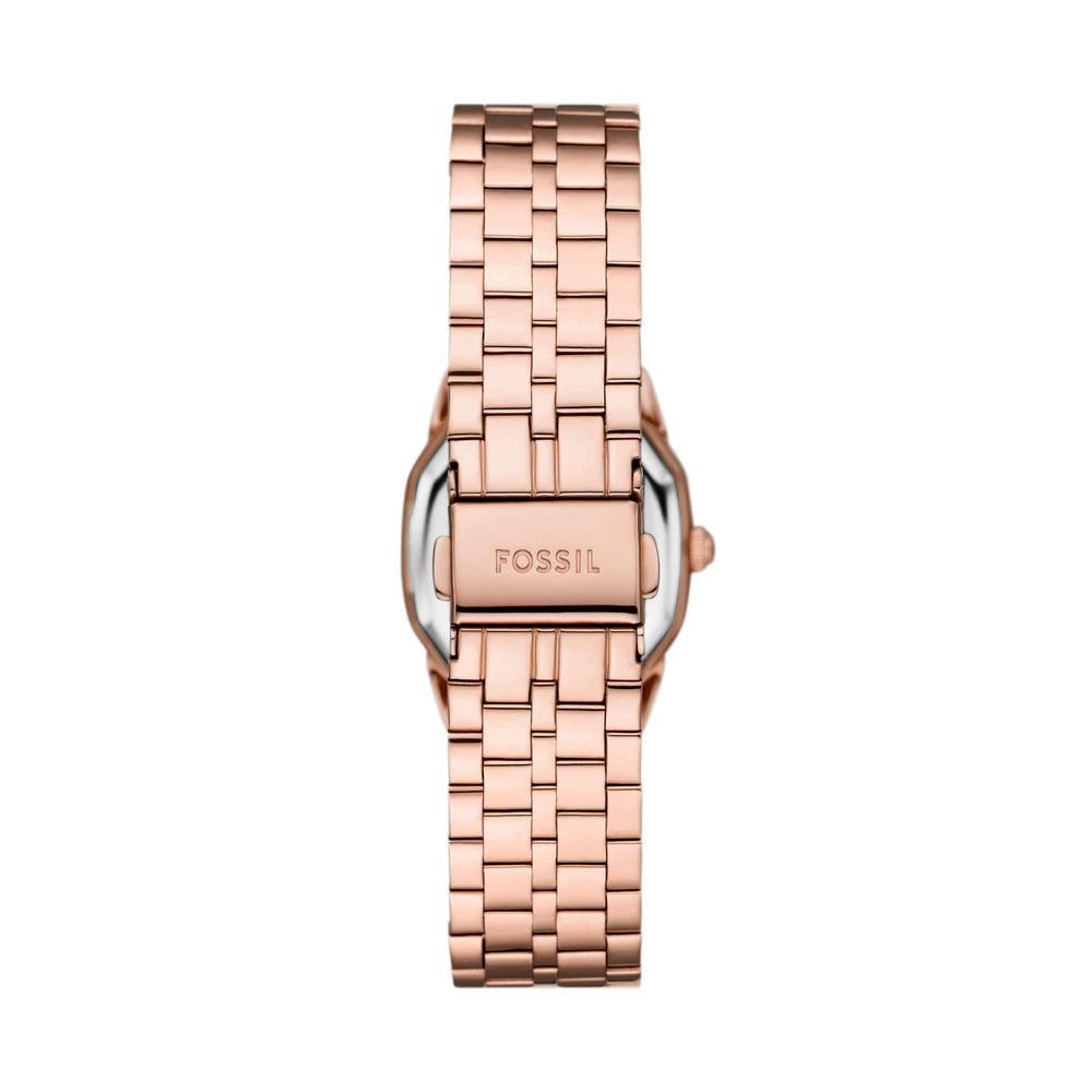 Harlow Three-Hand Rose Gold-Tone