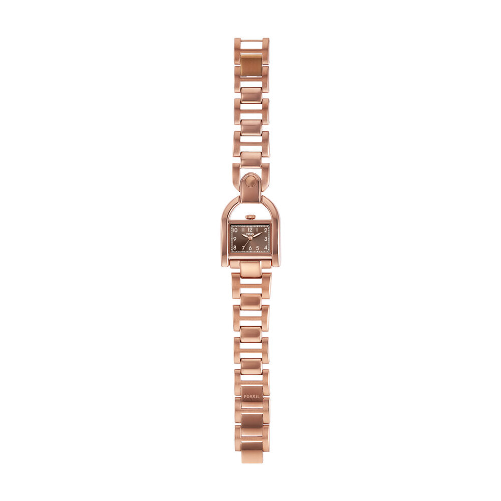 Harwell Three-Hand Rose Gold-Tone