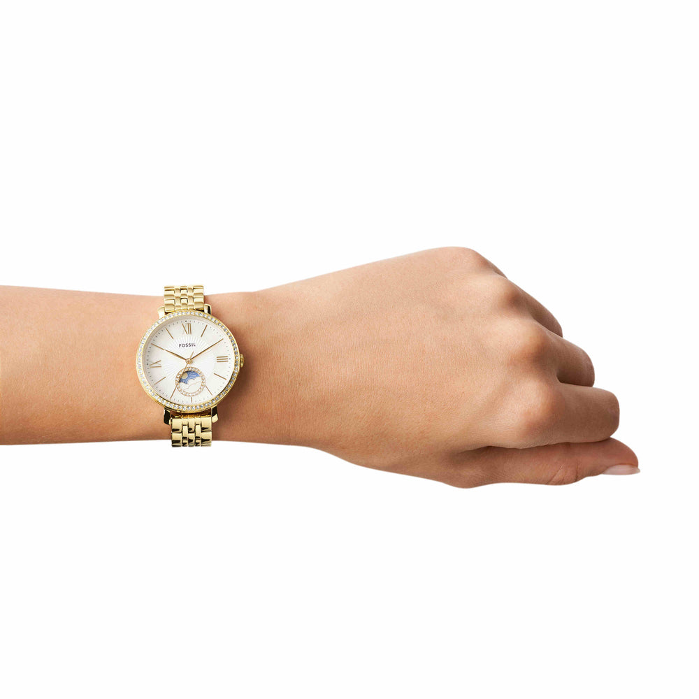Jacqueline Sun Moon Multifunction Gold-Tone