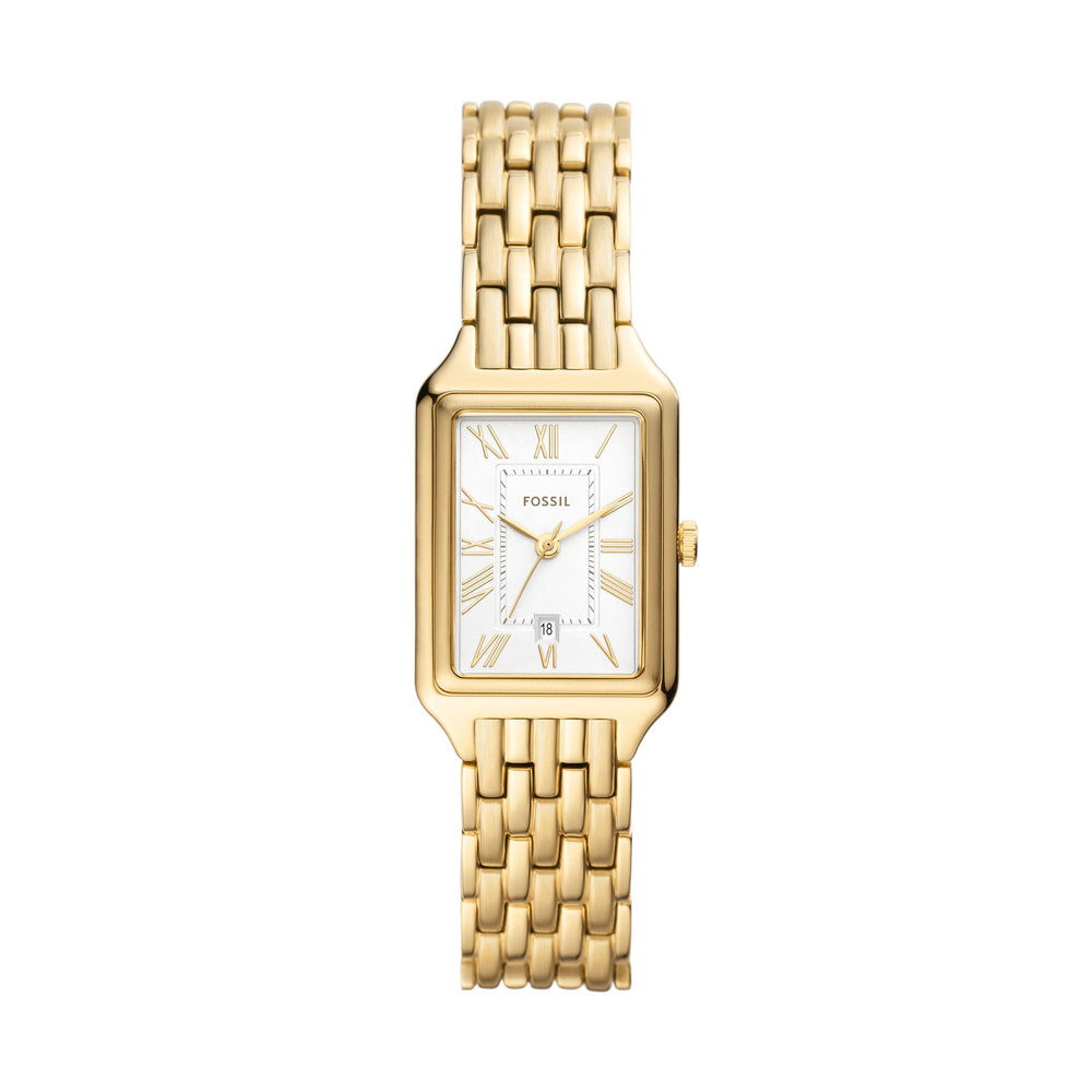 Raquel Three-Hand Date Gold-Tone