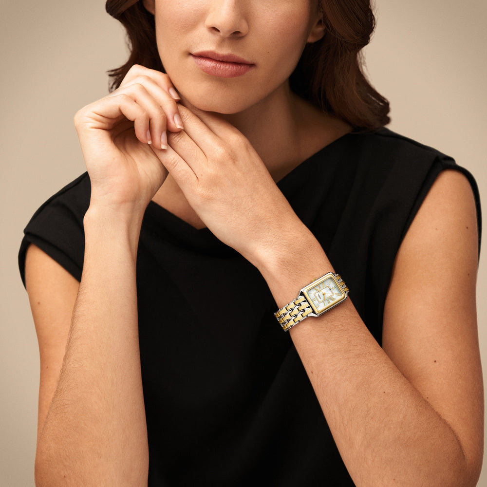Raquel Three-Hand Date Two-Tone