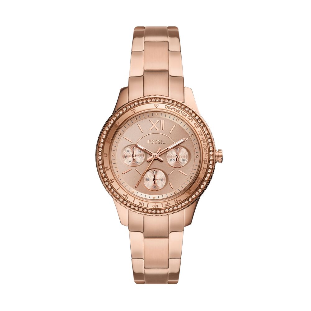 Stella Sport Multifunction Rose Gold-Tone