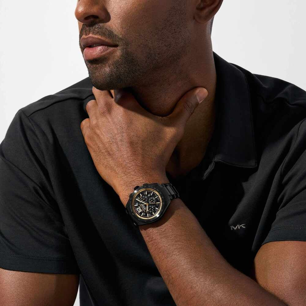 Accelerator 2.0 Chronograph Black Stainless Steel Watch