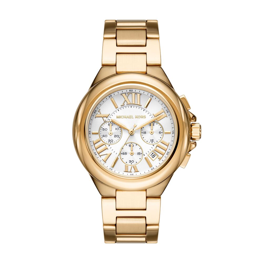 Camille Women Quartz White Dial Chronograph Stainless Steel Watch