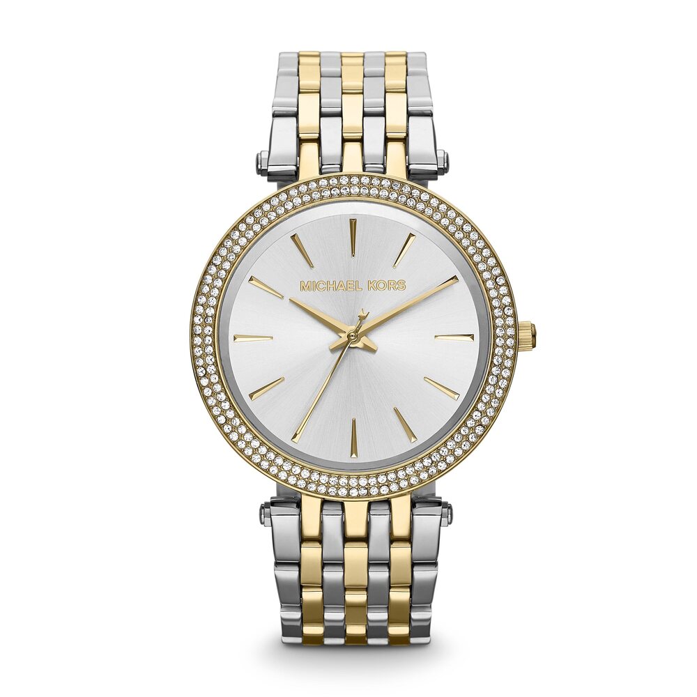 Darci Silver Dial Stainless Steel Watch
