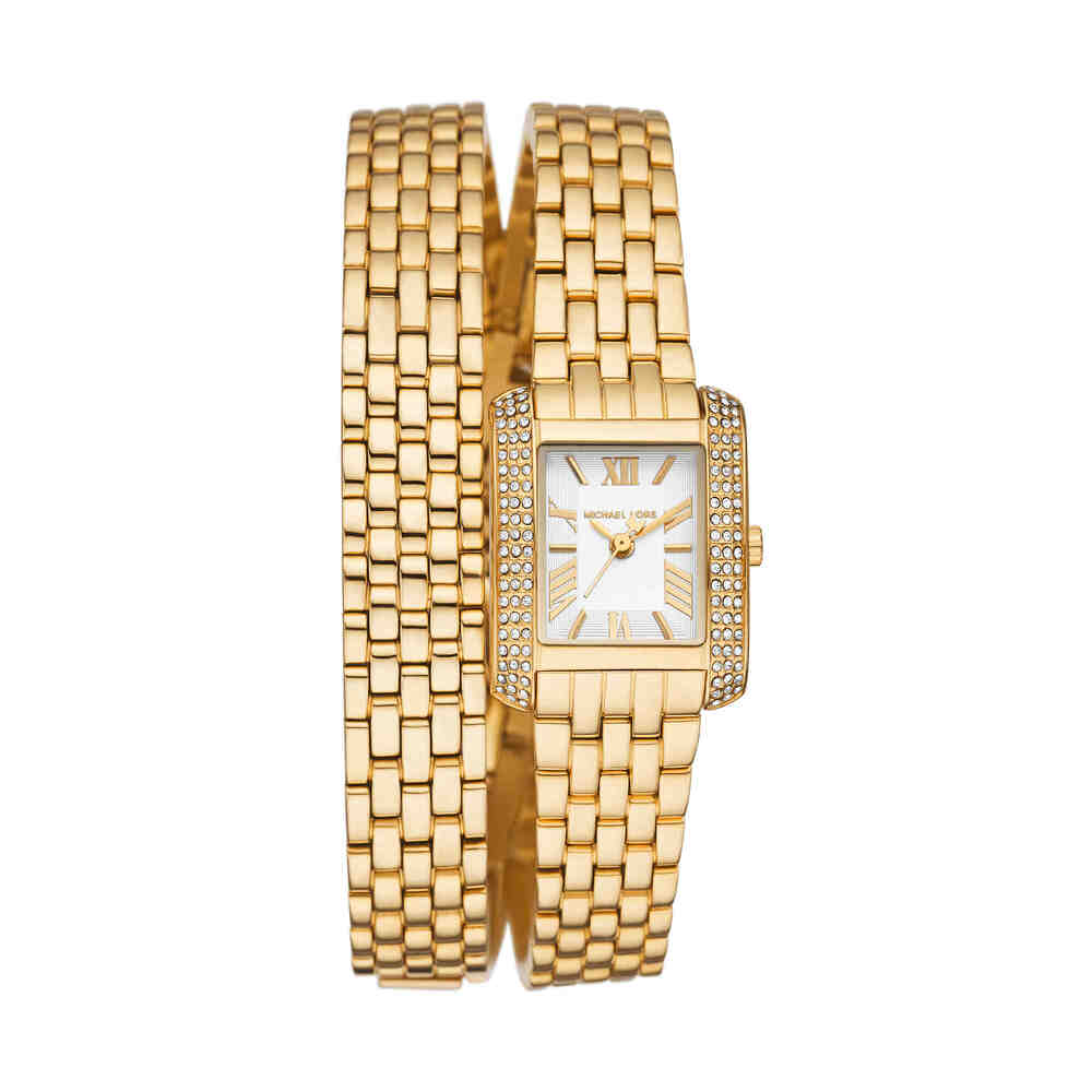 Emery Three-Hand Gold-Tone Stainless Steel Watch