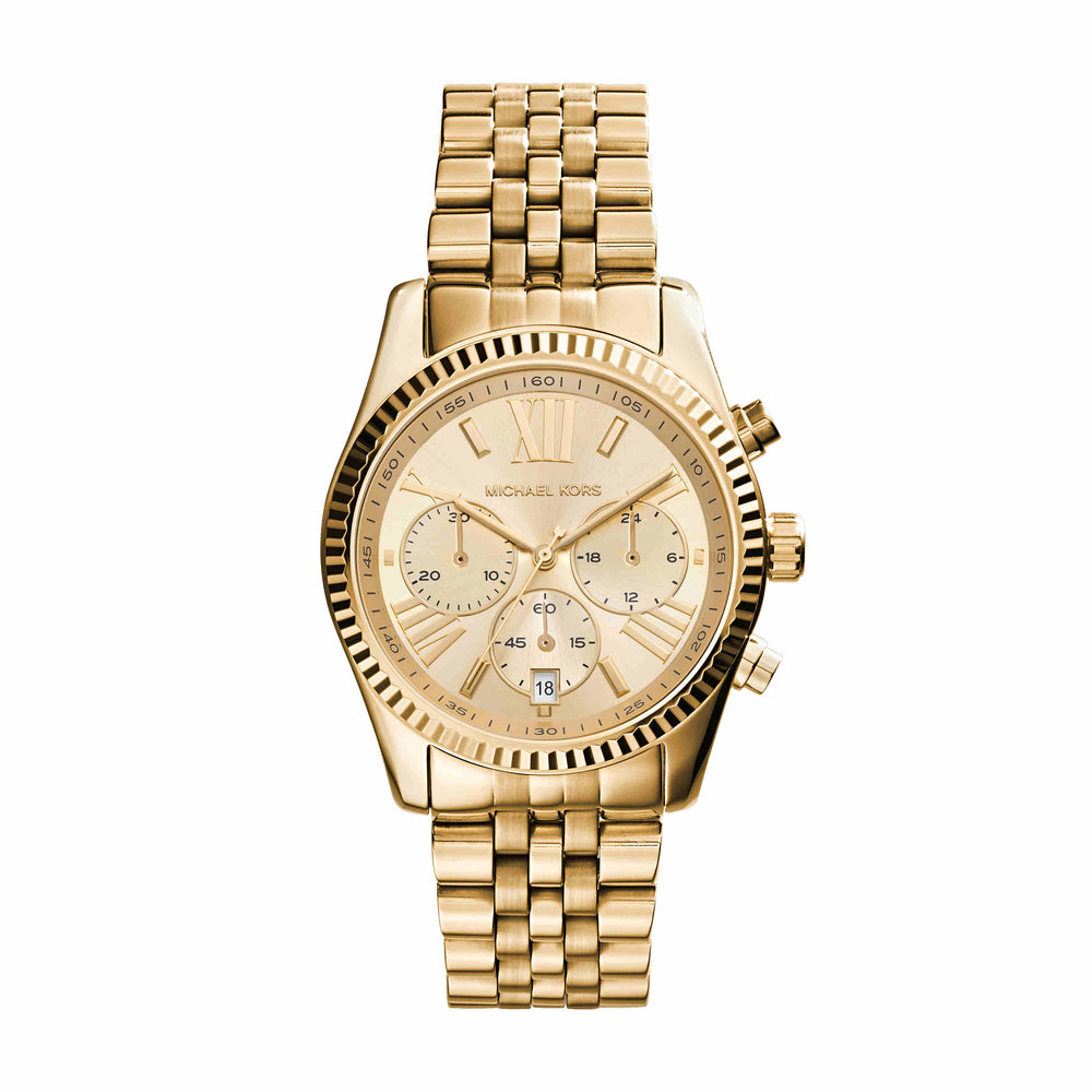 Lexington Chronograph Gold-Tone Stainless Steel Watch