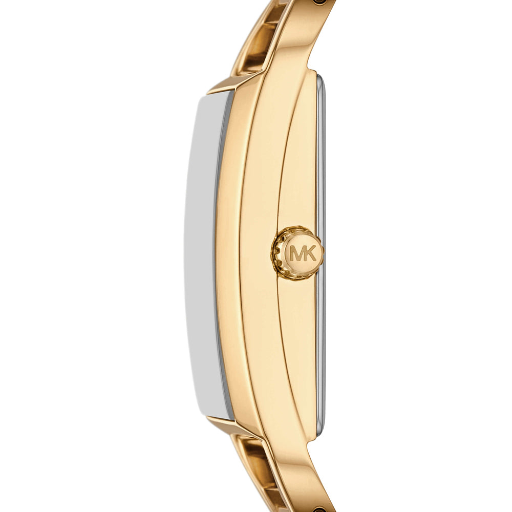 MK Empire Three-Hand Gold-Tone Stainless Steel Watch