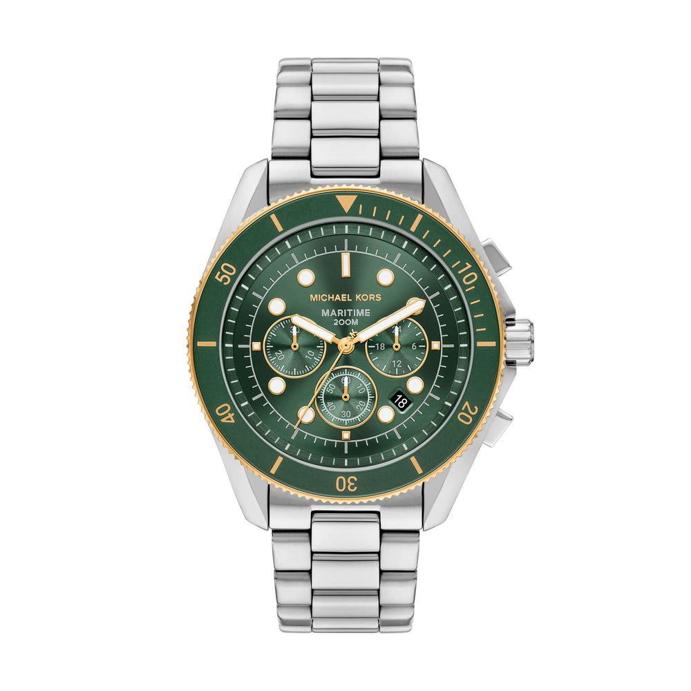 Maritime Chronograph Stainless Steel Watch