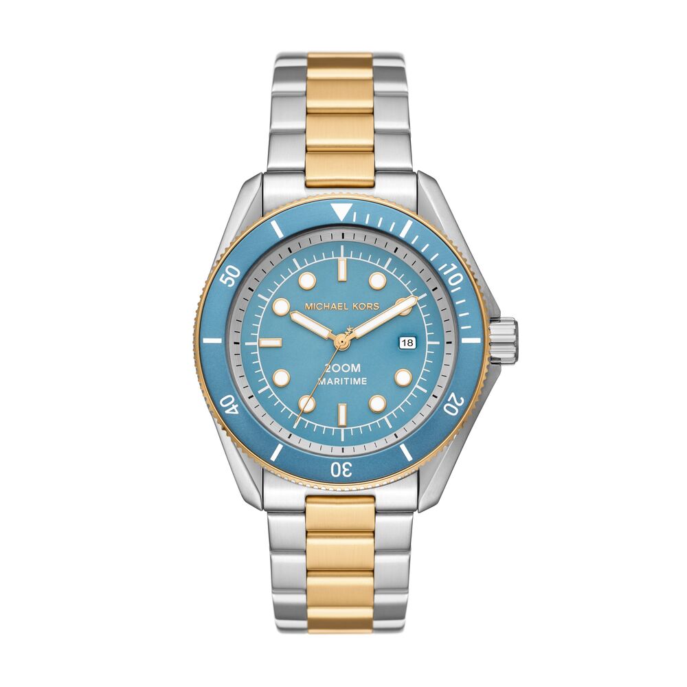 Maritime Three-Hand Two-Tone Stainless Steel Watch