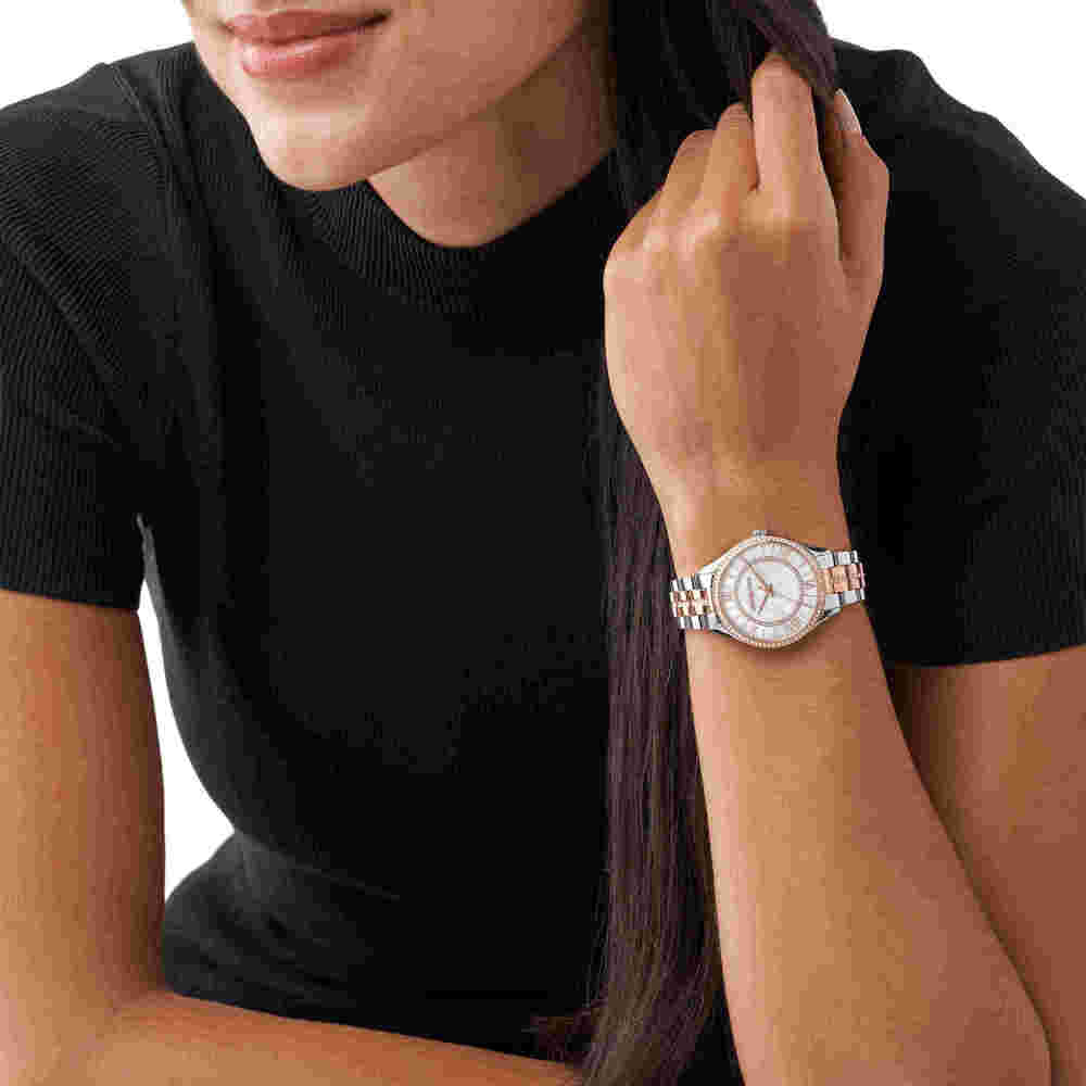 Women's Lauryn Three-Hand Two-Tone Stainless Steel Watch