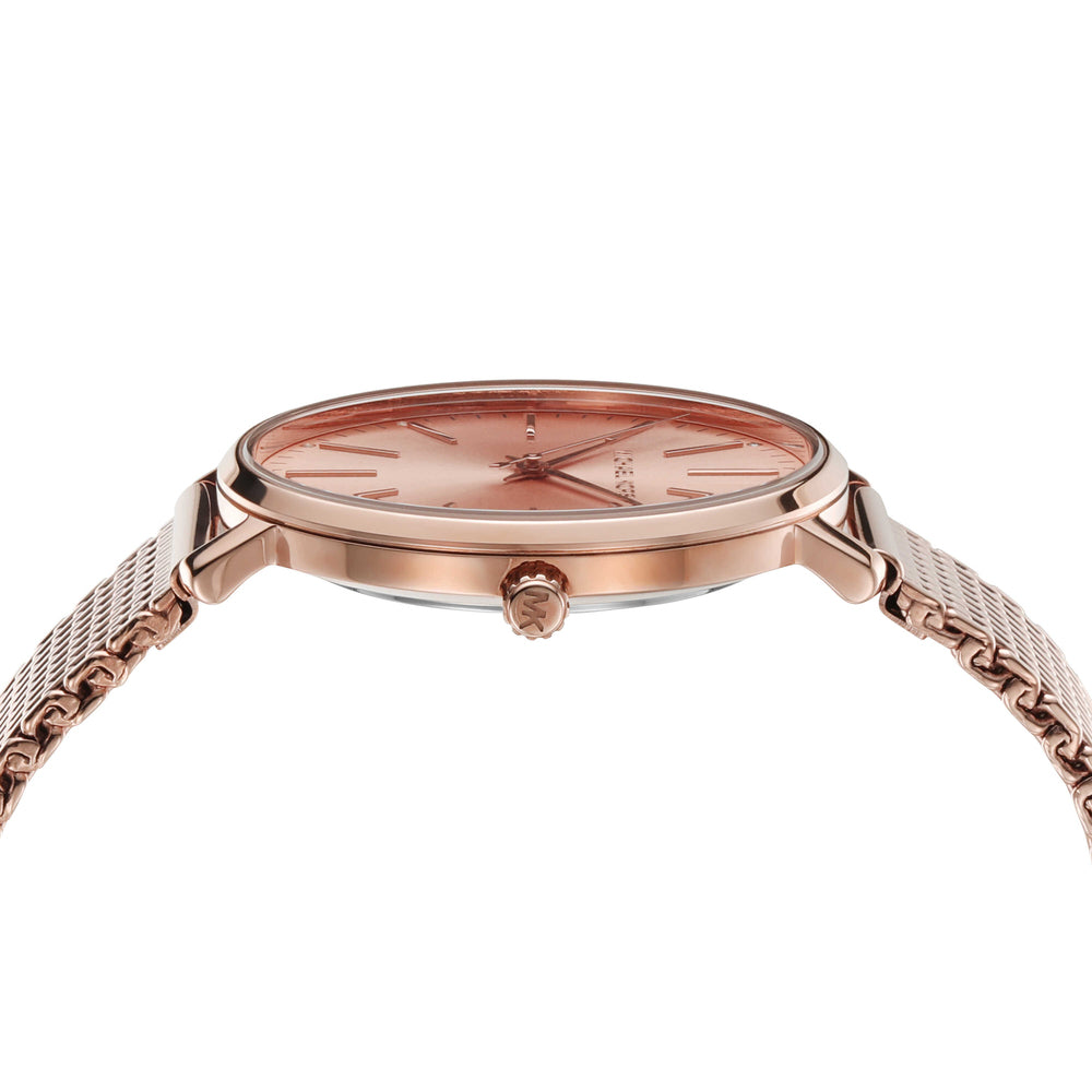 Women's Pyper Three-Hand Rose Gold-Tone Stainless Steel Watch
