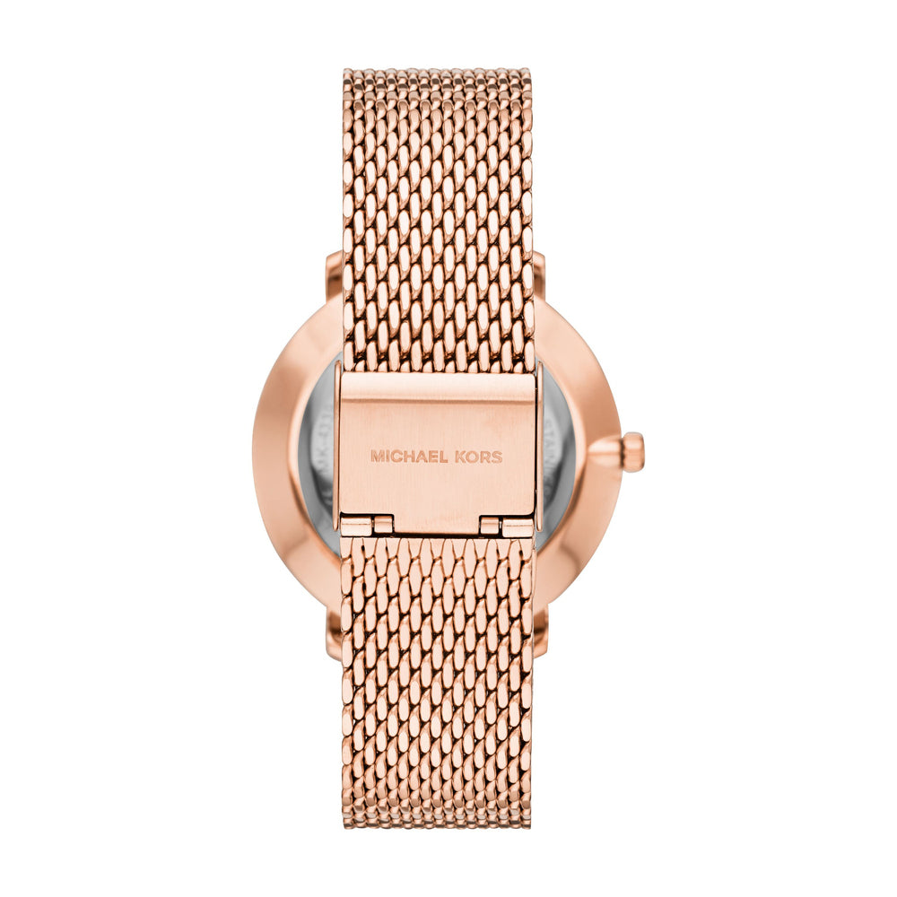 Women's Pyper Three-Hand Rose Gold-Tone Stainless Steel Watch